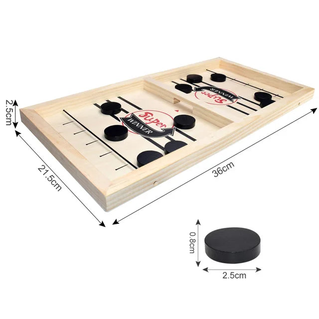 Table Hockey Sling Puck – Quick, Fun Family Party Game