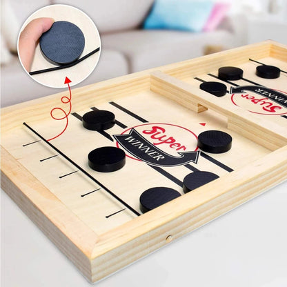 Table Hockey Sling Puck – Quick, Fun Family Party Game