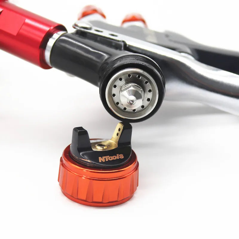 1.2MM Air Spray Gun Kit with 1.0MM Nozzle, Mixing Cup & Adapter