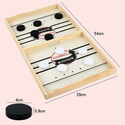 Table Hockey Sling Puck – Quick, Fun Family Party Game