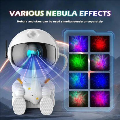 Star Projector Galaxy Night Light – Astronaut Space Projector