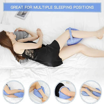 Foam Memory Knee Pillow for Side Sleepers — Ergonomic Pain Relief