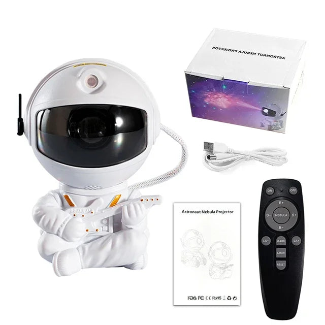 Star Projector Galaxy Night Light – Astronaut Space Projector