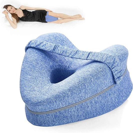 Foam Memory Knee Pillow for Side Sleepers — Ergonomic Pain Relief