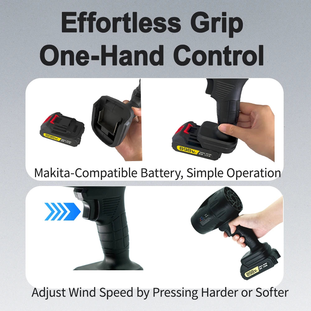 21V Cordless Air Blower Turbo - 550g Thrust