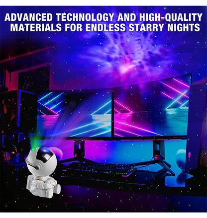 Star Projector Galaxy Night Light – Astronaut Space Projector