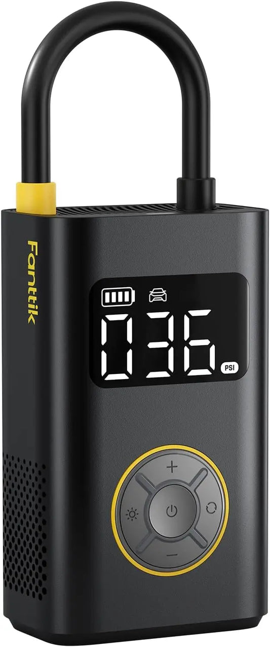 X9 Pro Electric Tire Pump — 1 Min Inflate, Digital Gauge, 150PS