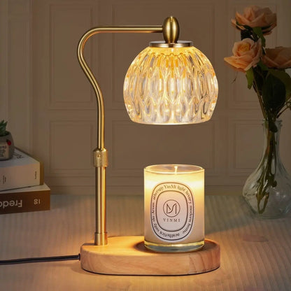 110V/230V Bedside Lamp – Adjustable Candle Warmer