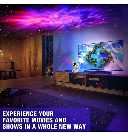 Star Projector Galaxy Night Light – Astronaut Space Projector