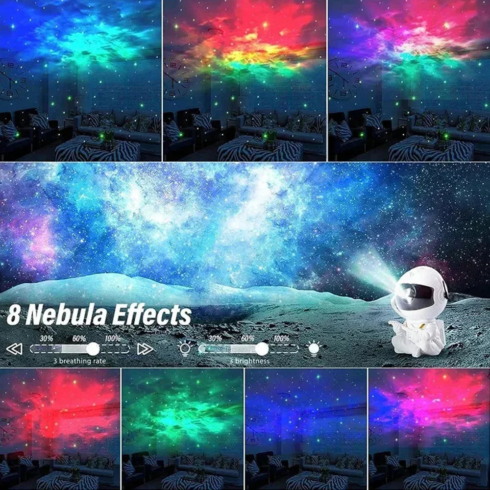 Star Projector Galaxy Night Light – Astronaut Space Projector